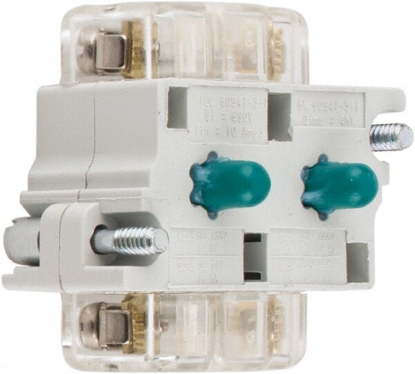 2NO, 0.5 Amp, Electrical Switch Contact Block