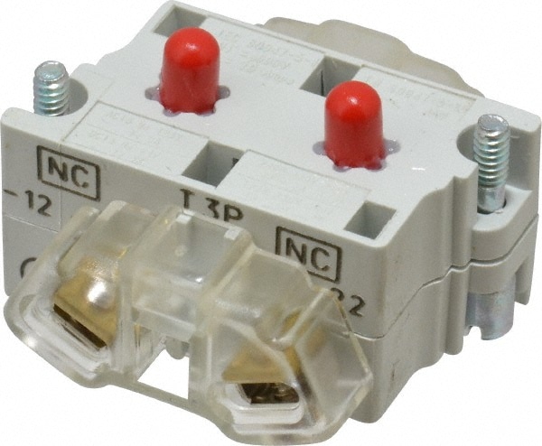 Eaton Cutler-Hammer 10250T3P 2NC, 0.5 Amp, Electrical Switch Contact Block Image