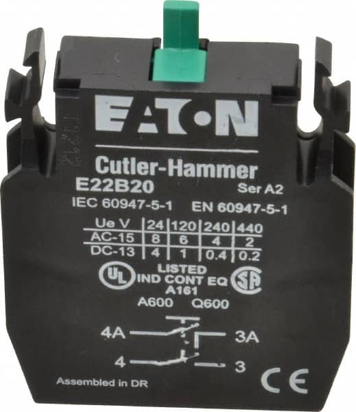 CONTACT BLOCK   4A EATON/CUTLER-HAMMER 10250T51 1 N.C 