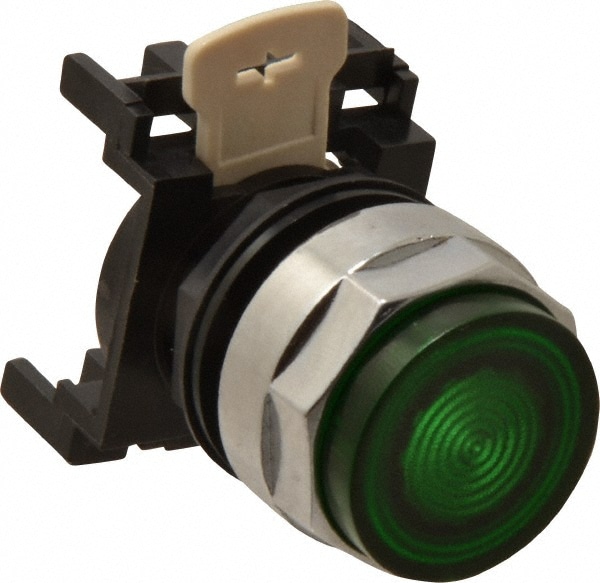 Eaton Cutler-Hammer E22T3 Push-Button Switch: 25 mm Mounting Hole Dia, Momentary (MO) Image