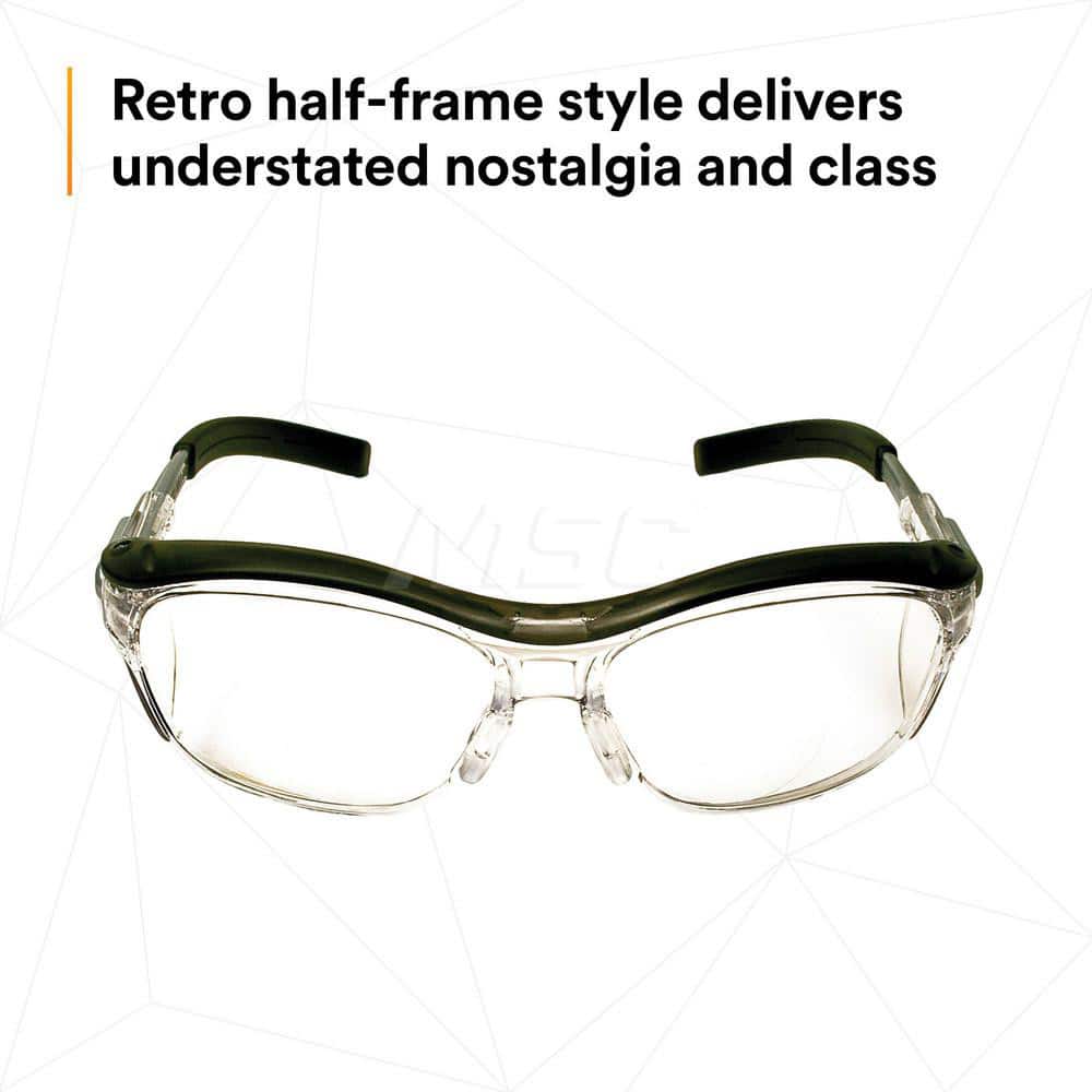 Magnifying Safety Glasses: Nuvo, +1.5 Lens, Clear Lenses, Anti-Fog, ANSI  Z87.1;CSA Z94.3