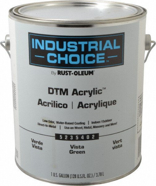 1 Gal Vista Green Semi Gloss Finish Acrylic 07836687 Msc 1 Gal Vista Green Semi Gloss Finish Acrylic Enamel Paint