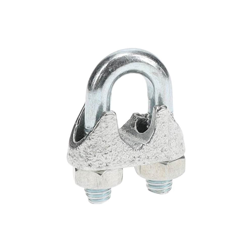 Value Collection - Wire Rope Clip: 5/16″ Rope Dia, Malleable Iron -  07846207 - MSC Industrial Supply