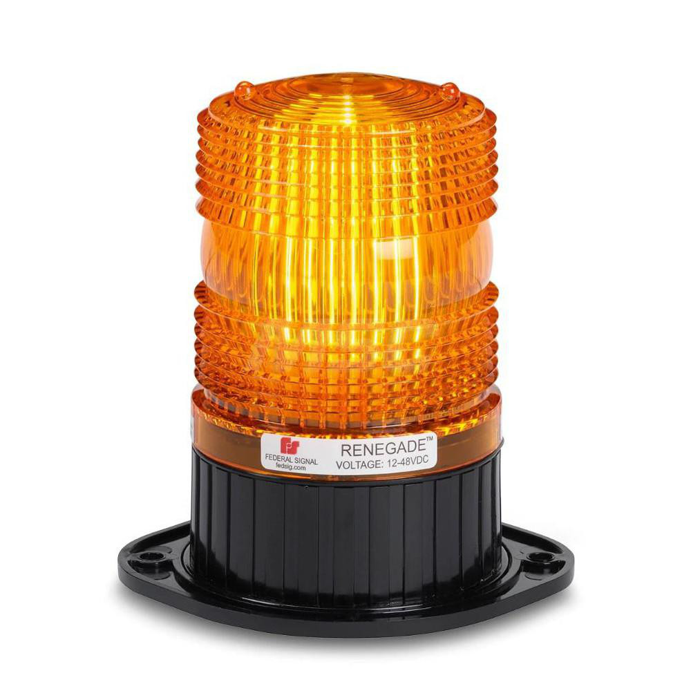 Federal Signal Emergency 2.2 Joules, 65 to 75 FPM, Permanent Mount