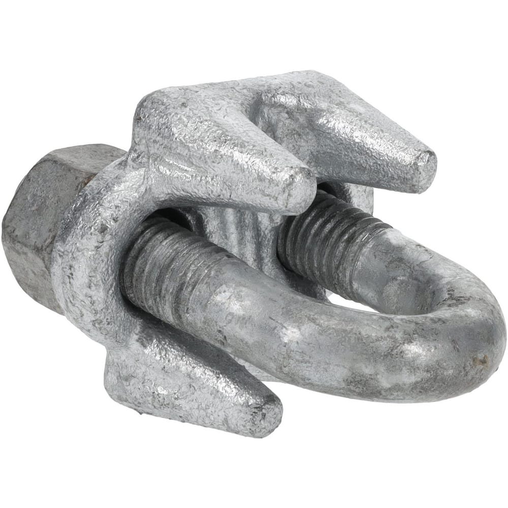 Value Collection - Wire Rope Clip: 3/4″ Rope Dia, Forged Steel - 07847486 -  MSC Industrial Supply