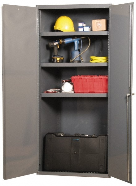 84 Inch Locking Storage Cabinet Mscdirect Com