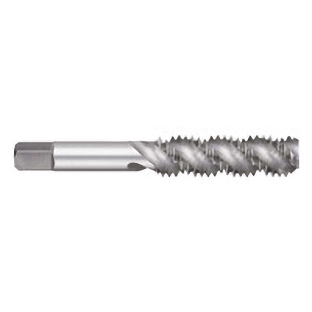 Titan USA TT76137 Spiral Flute Tap: 3/8-16, UNC, 3 Flute, Semi-Bottoming, 2B & 3B Class of Fit, High Speed Steel, Bright/Uncoated Image