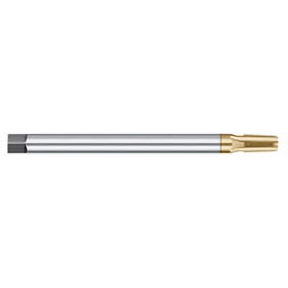 Titan USA TT94221TIN Extension Pipe Tap: 1/8-27 NPT, 4 Flutes, Taper Chamfer, High Speed Steel Image