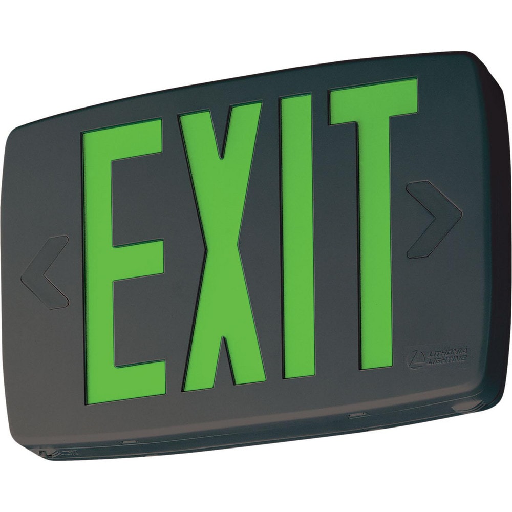 Combination Exit Signs; Mounting Type: Ceiling Mount; Surface Mount; Wall Mount ; Number of Faces: 2 ; Lamp Type: LED ; Number of Heads: 0