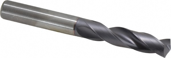 Kennametal 1913493 Screw Machine Length Drill Bit: 0.3858" Dia, 140 °, Solid Carbide Image