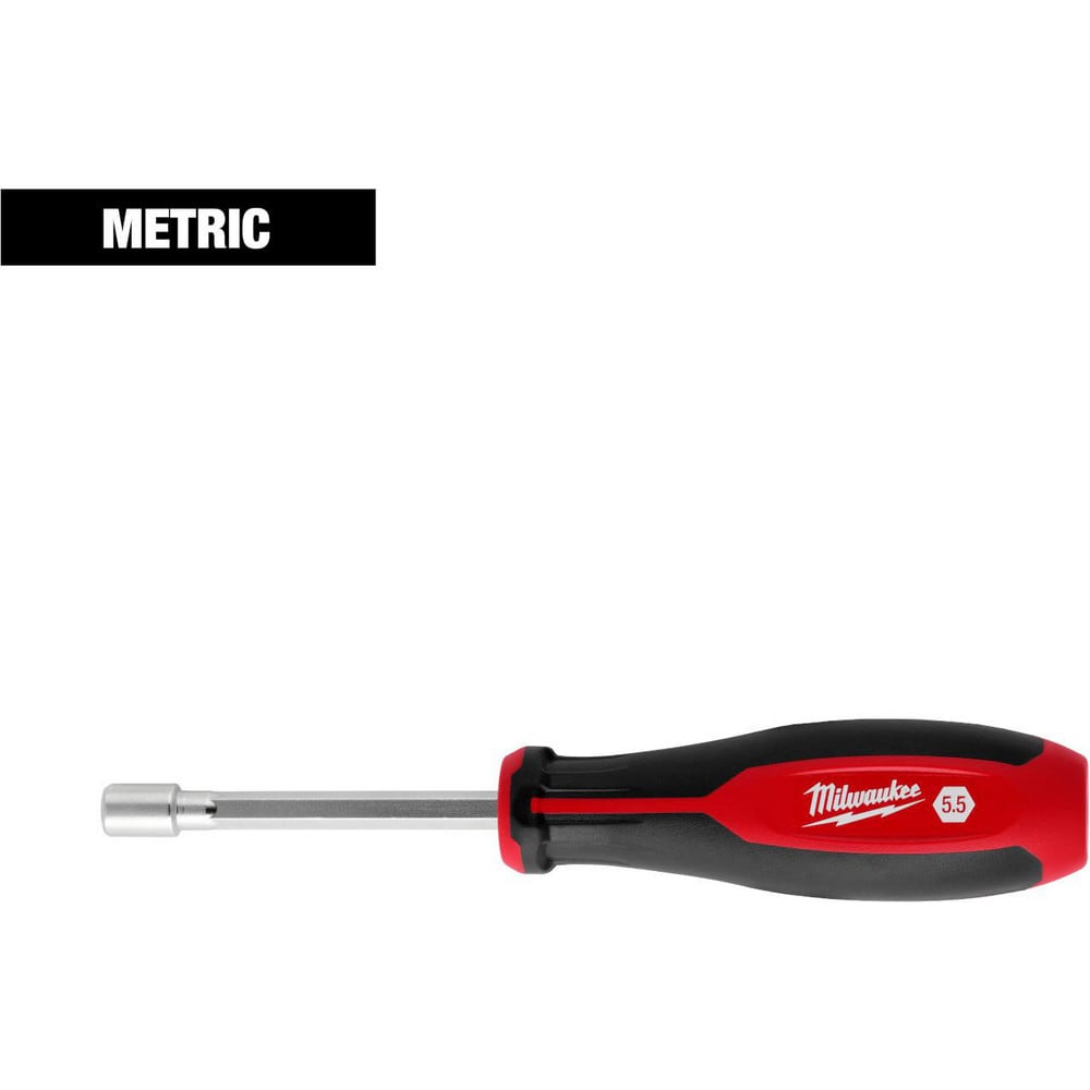Nutdrivers; Tool Type: Nut Driver ; Size (Mm - 4 Decimals): 5.5000 ; Shaft Type: Hollow ; Shaft Length: 7.2000 ; Overall Length (Decimal Inch): 7.2000 ; Handle Type: Tri-Lobular