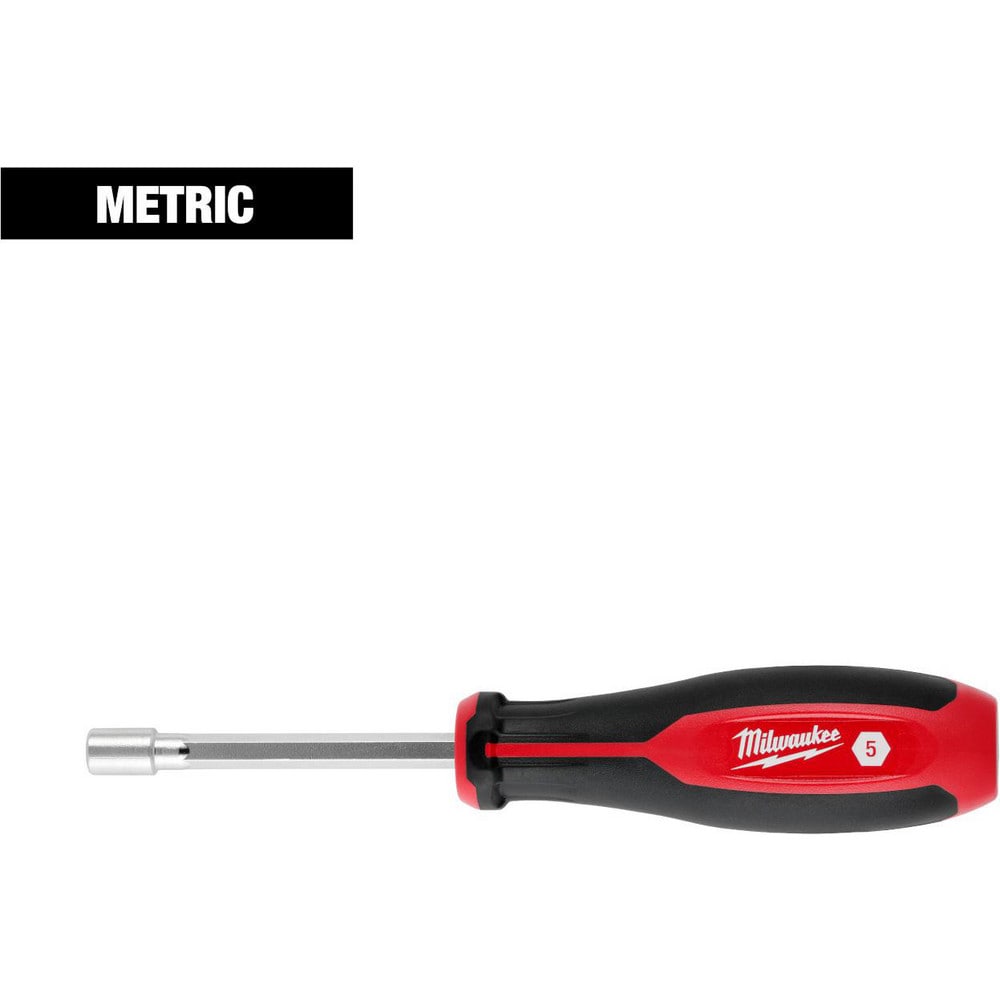 Nutdrivers; Tool Type: Nut Driver ; Size (Mm - 4 Decimals): 5.0000 ; Shaft Type: Hollow ; Shaft Length: 7.2000 ; Overall Length (Decimal Inch): 7.2000 ; Handle Type: Tri-Lobular