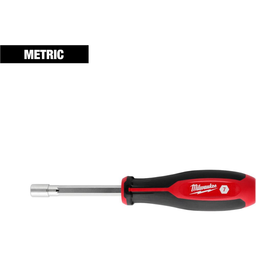 Nutdrivers; Tool Type: Nut Driver ; Size (Mm - 4 Decimals): 7.0000 ; Shaft Type: Hollow ; Shaft Length: 7.2000 ; Overall Length (Decimal Inch): 7.2000 ; Handle Type: Tri-Lobular