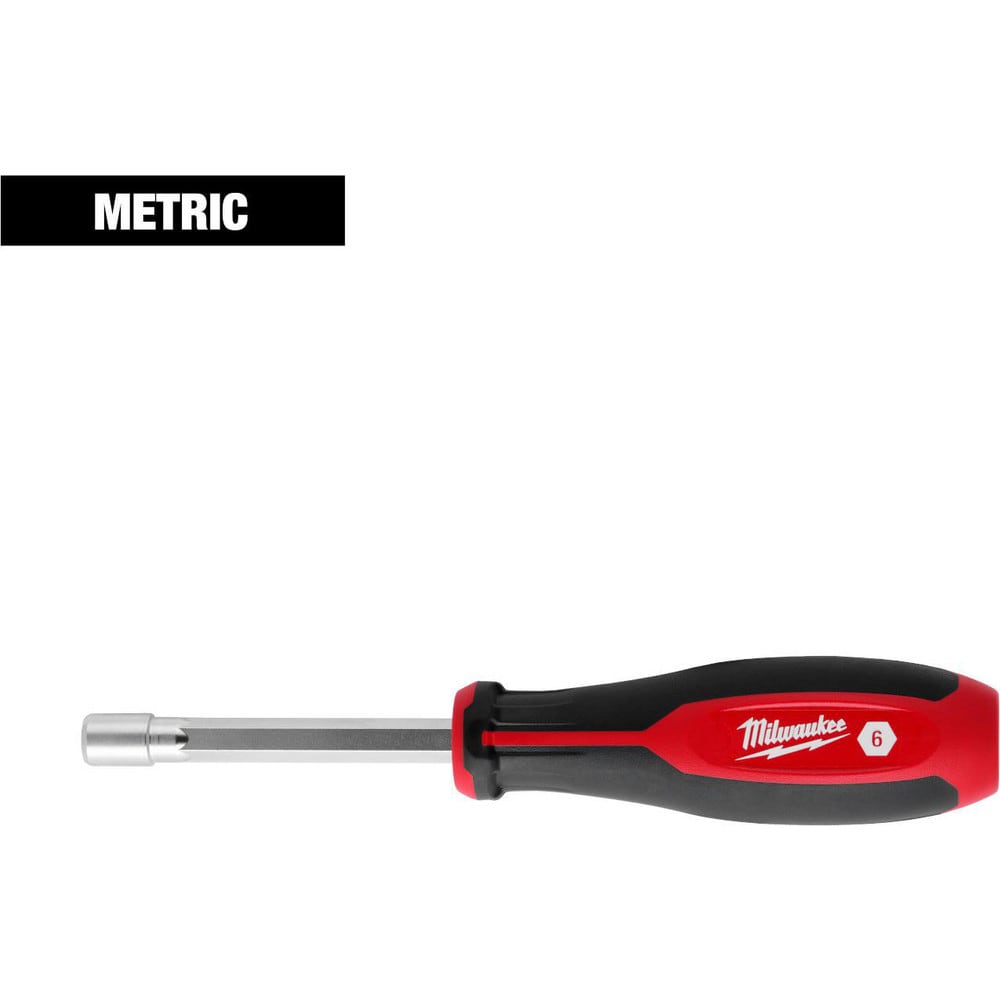 Nutdrivers; Tool Type: Nut Driver ; Size (Mm - 4 Decimals): 6.0000 ; Shaft Type: Hollow ; Shaft Length: 7.2000 ; Overall Length (Decimal Inch): 7.2000 ; Handle Type: Tri-Lobular
