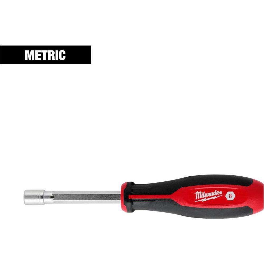Nutdrivers; Tool Type: Nut Driver ; Size (Mm - 4 Decimals): 8.0000 ; Shaft Type: Hollow ; Shaft Length: 7.2000 ; Overall Length (Decimal Inch): 7.2000 ; Handle Type: Tri-Lobular