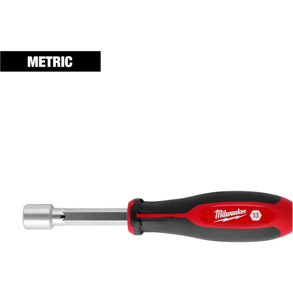 Nutdrivers; Tool Type: Nut Driver ; Size (Mm - 4 Decimals): 13.0000 ; Shaft Type: Hollow ; Shaft Length: 7.5000 ; Overall Length (Decimal Inch): 7.5000 ; Handle Type: Tri-Lobular