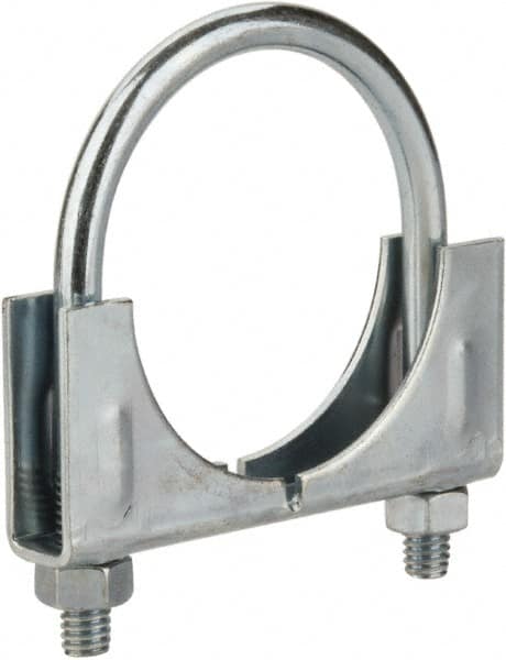 Pipe & Cable Hanger: 2-1/4" Pipe, Steel, Zinc-Plated