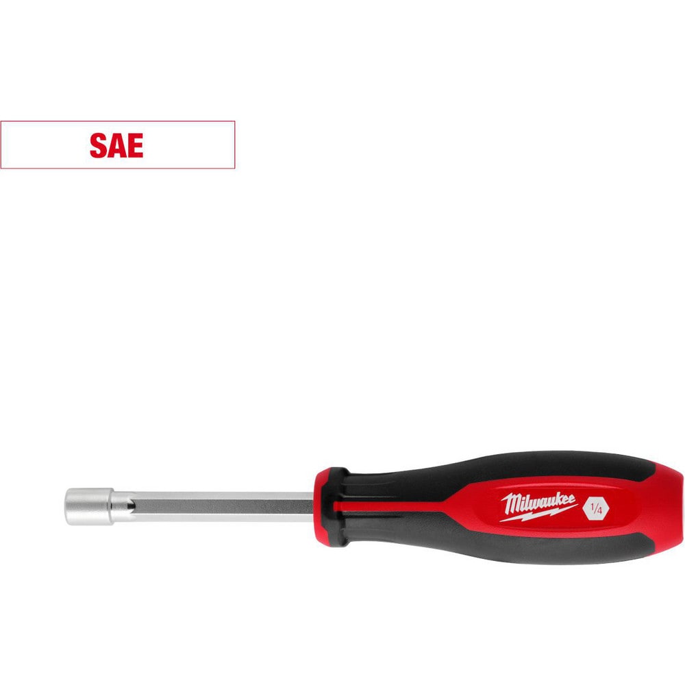 Nutdrivers; Tool Type: Nut Driver ; Size (Decimal Inch): 1/4 ; Shaft Type: Hollow ; Shaft Length: 7.2000 ; Overall Length (Decimal Inch): 7.2000 ; Handle Type: Tri-Lobular