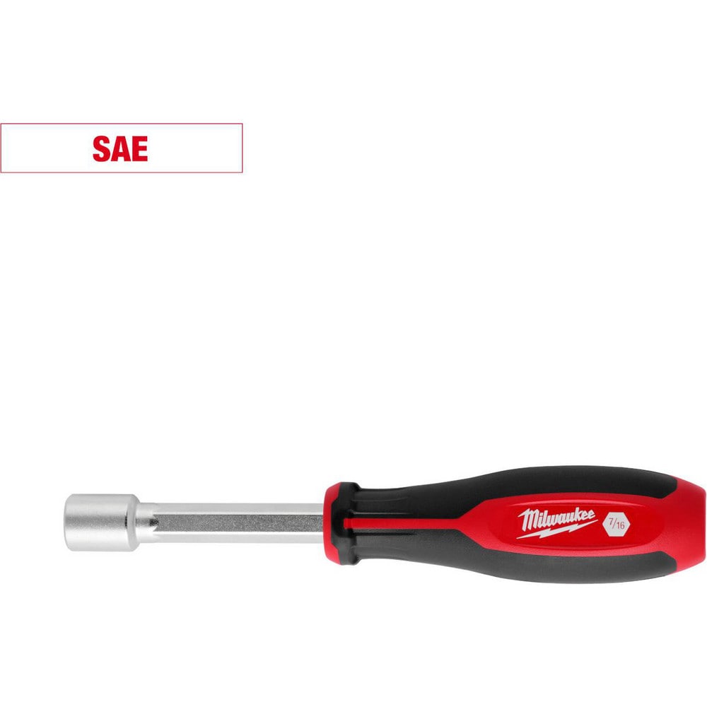 Nutdrivers; Tool Type: Nut Driver ; Size (Decimal Inch): 7/16 ; Shaft Type: Hollow ; Shaft Length: 7.2000 ; Overall Length (Decimal Inch): 7.2000 ; Handle Type: Tri-Lobular