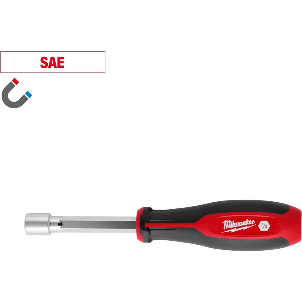 Nutdrivers; Tool Type: Nut Driver ; Size (Decimal Inch): 3/8 ; Shaft Type: Hollow ; Shaft Length: 7.2000 ; Overall Length (Decimal Inch): 7.2000 ; Handle Type: Tri-Lobular