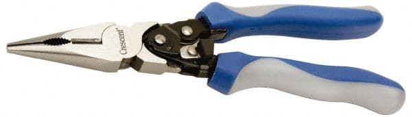 Crescent PS6549C Multi-Purpose Plier: 1-13/16" Jaw Length, Side Cutter 