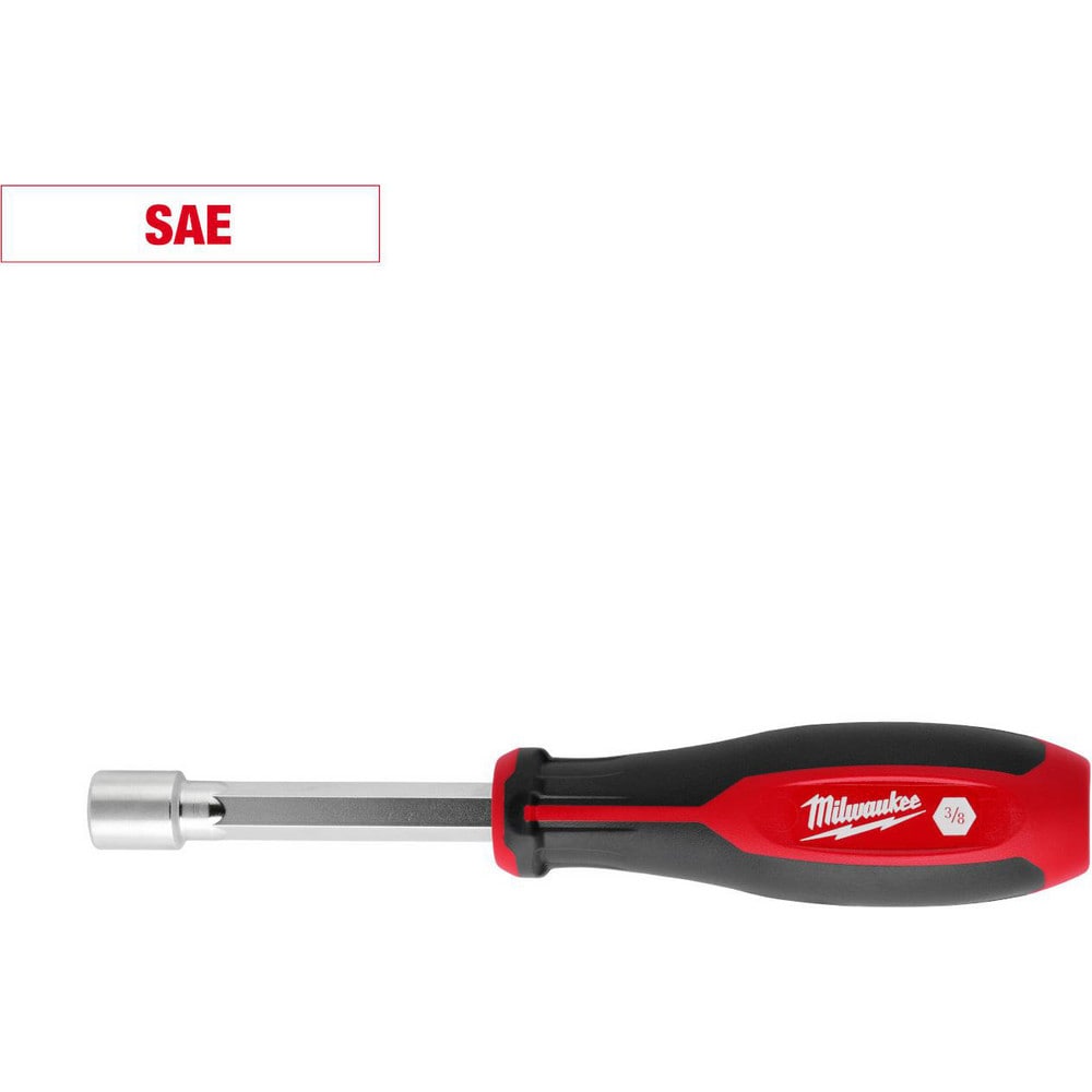 Nutdrivers; Tool Type: Nut Driver ; Size (Decimal Inch): 3/8 ; Shaft Type: Hollow ; Shaft Length: 7.2000 ; Overall Length (Decimal Inch): 7.2000 ; Handle Type: Tri-Lobular