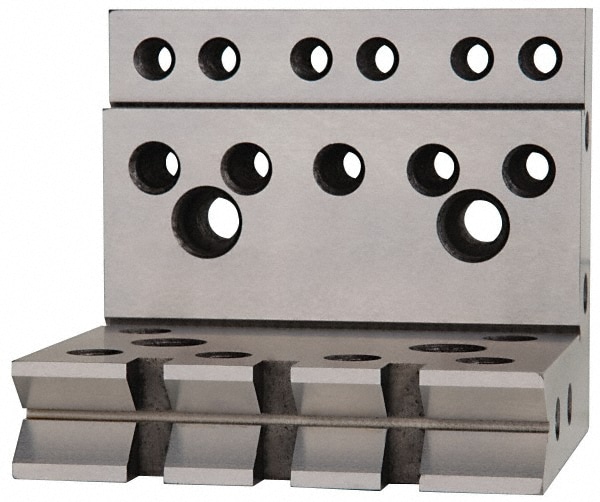 Suburban Tool AP445 4" Wide x 4" Deep x 4-1/2" High Steel Precision-Ground Angle Plate Image