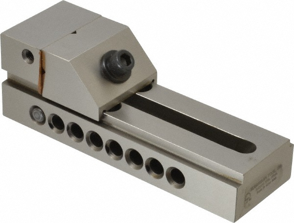2" Jaw Width, 3-1/4" Jaw Opening Capacity, 1" Jaw Height, Toolmaker's Vise - Flat Jaw, 0.0002" Parallelism, 0.0002" Squareness, 5-7/8" OAL x 2" OAW x 2" OAH