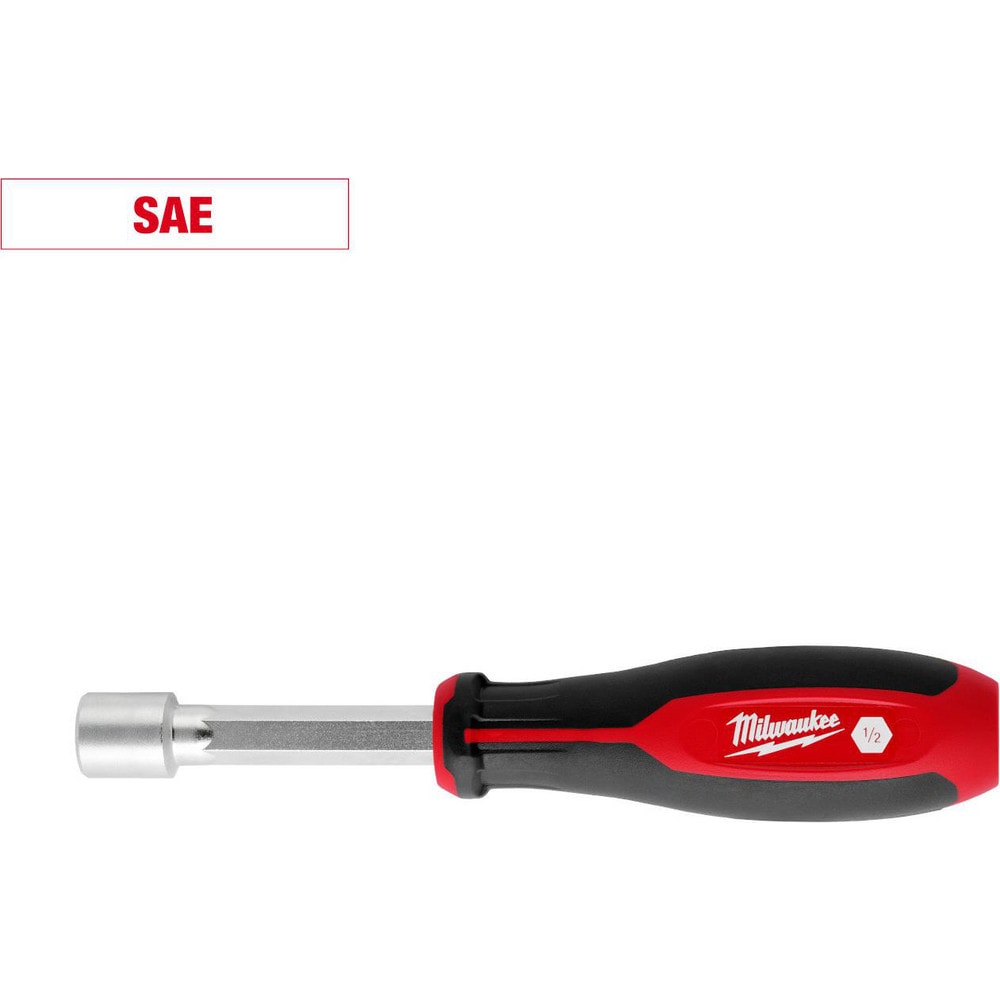 Nutdrivers; Tool Type: Nut Driver ; Size (Decimal Inch): 1/2 ; Shaft Type: Hollow ; Shaft Length: 7.5000 ; Overall Length (Decimal Inch): 7.5000 ; Handle Type: Tri-Lobular