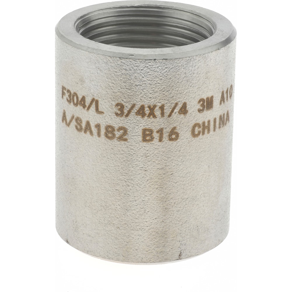 Value Collection SF219 Pipe Reducer: 3/4 x 1/4" Fitting, 304 & 304L Stainless Steel Image