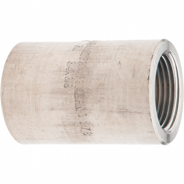 Merit Brass 3412D-1206 Pipe Reducer: 3/4 x 3/8" Fitting, 304 & 304L Stainless Steel Image