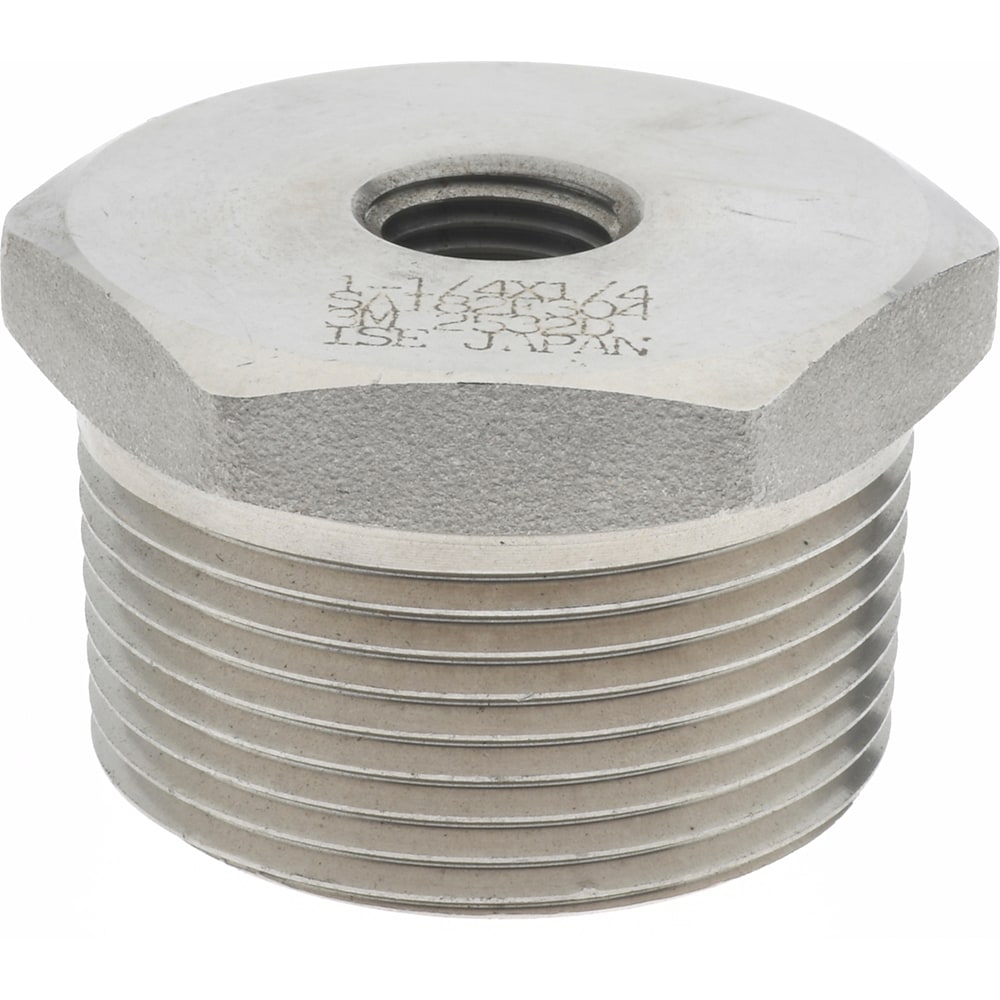 Merit Brass 414B-2004 Pipe Bushing: 1-1/4 x 1/4" Fitting, 304 & 304L Stainless Steel Image