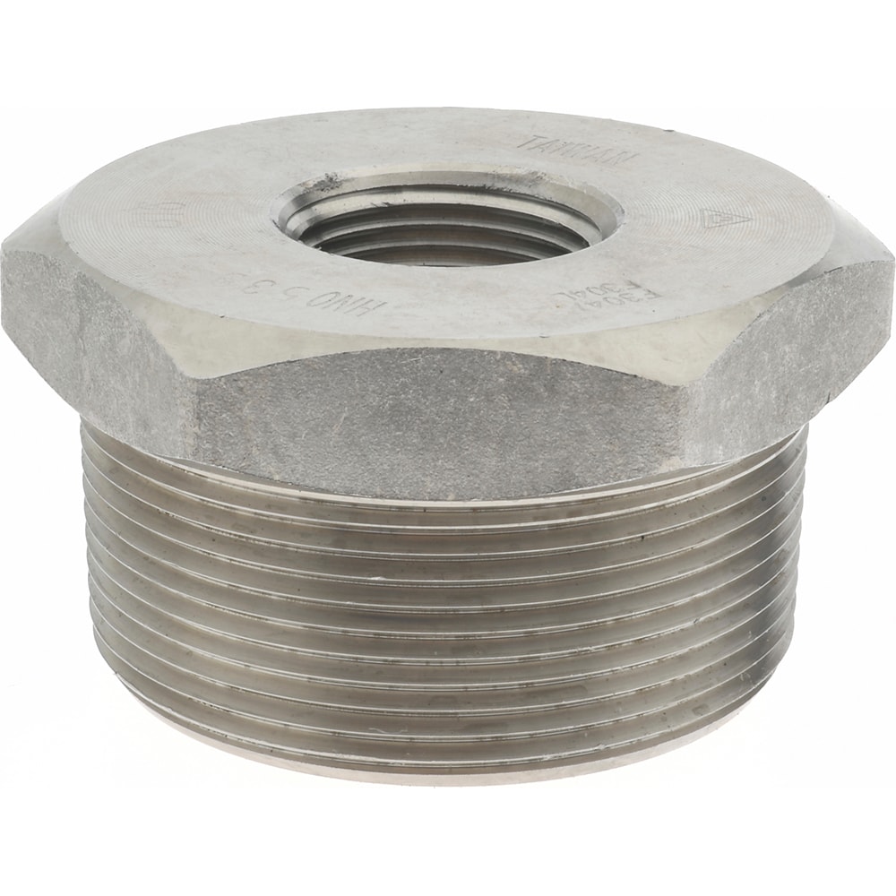 Merit Brass 3414D-3212 Pipe Bushing: 2 x 3/4" Fitting, 304 & 304L Stainless Steel Image