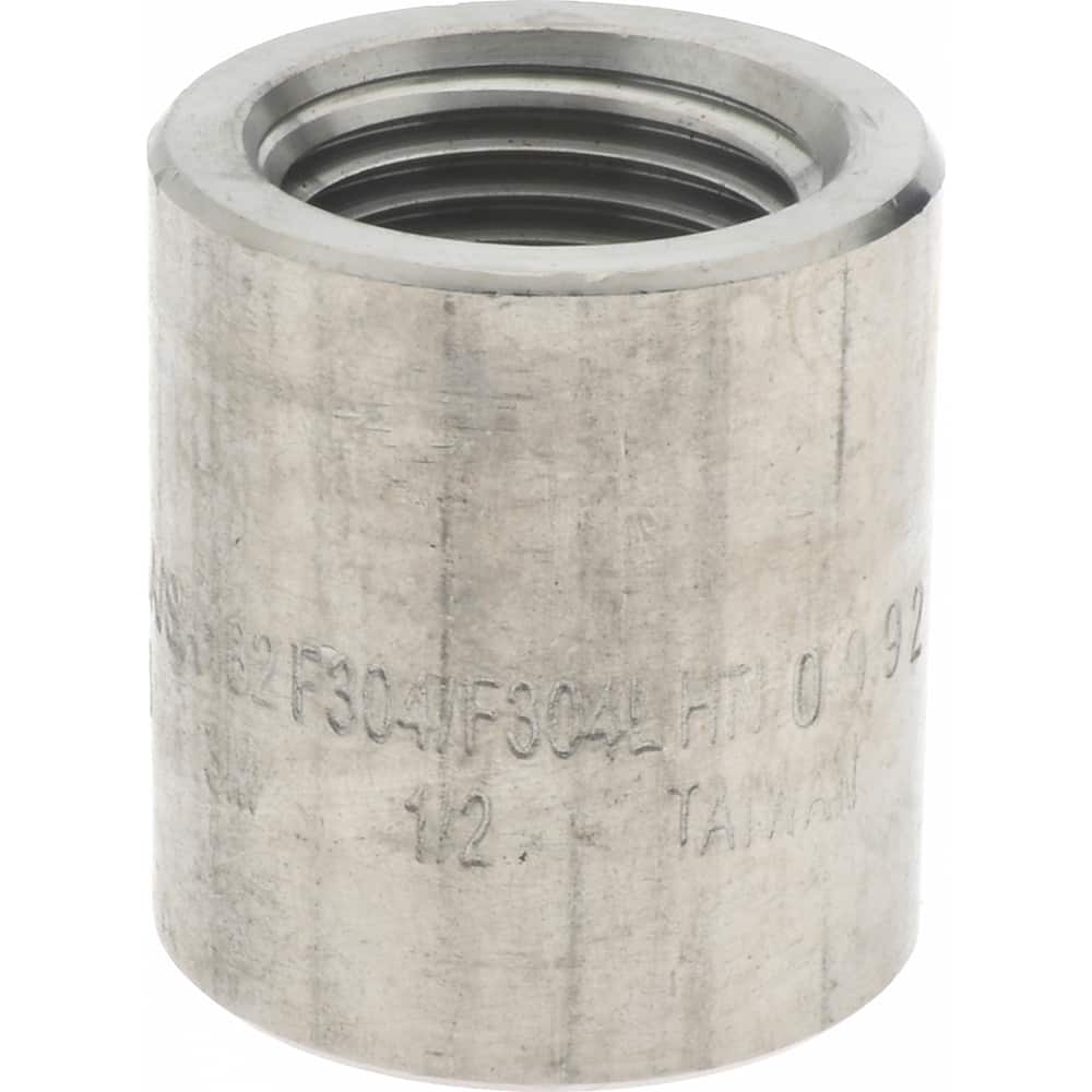Stainless Steel 304/304L Butt-Weld Pipe Fitting Schedule 40 Cap 1/2 Pipe Size 1/2 Pipe Size Merit Brass 04416-08
