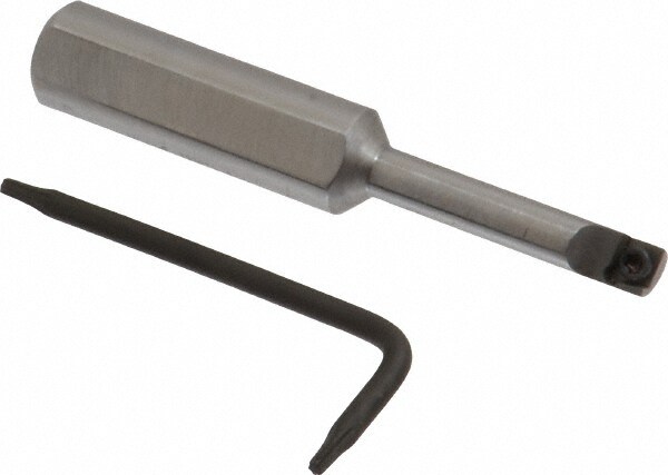 0.208" Min Bore, 1" Max Depth, Right Hand Indexable Boring Bar
