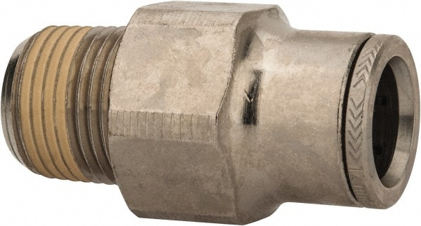 Push-To-Connect Tube to Male & Tube to Male NPT Tube Fitting: 3/8" Thread