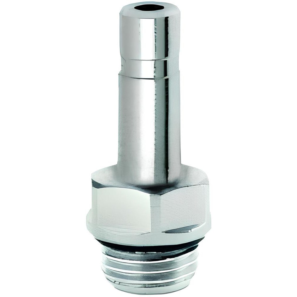 Push-To-Connect Stem to Male & Stem to Male BSPP Tube Fitting: 3/8" Thread
