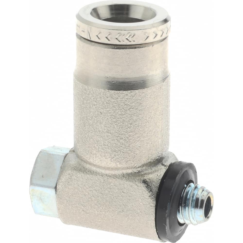 Norgren 10A510605 Push-To-Connect Tube to Metric Thread Tube Fitting: Pneufit Push-In, M5 x 0.8 Thread 