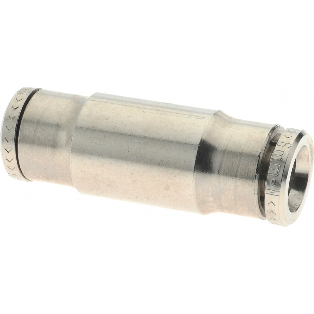 Push-To-Connect Tube to Tube Tube Fitting: Connector, Straight