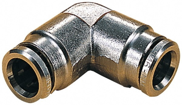 Norgren 100400400 Push-To-Connect Tube to Tube Tube Fitting: Elbow Connector 