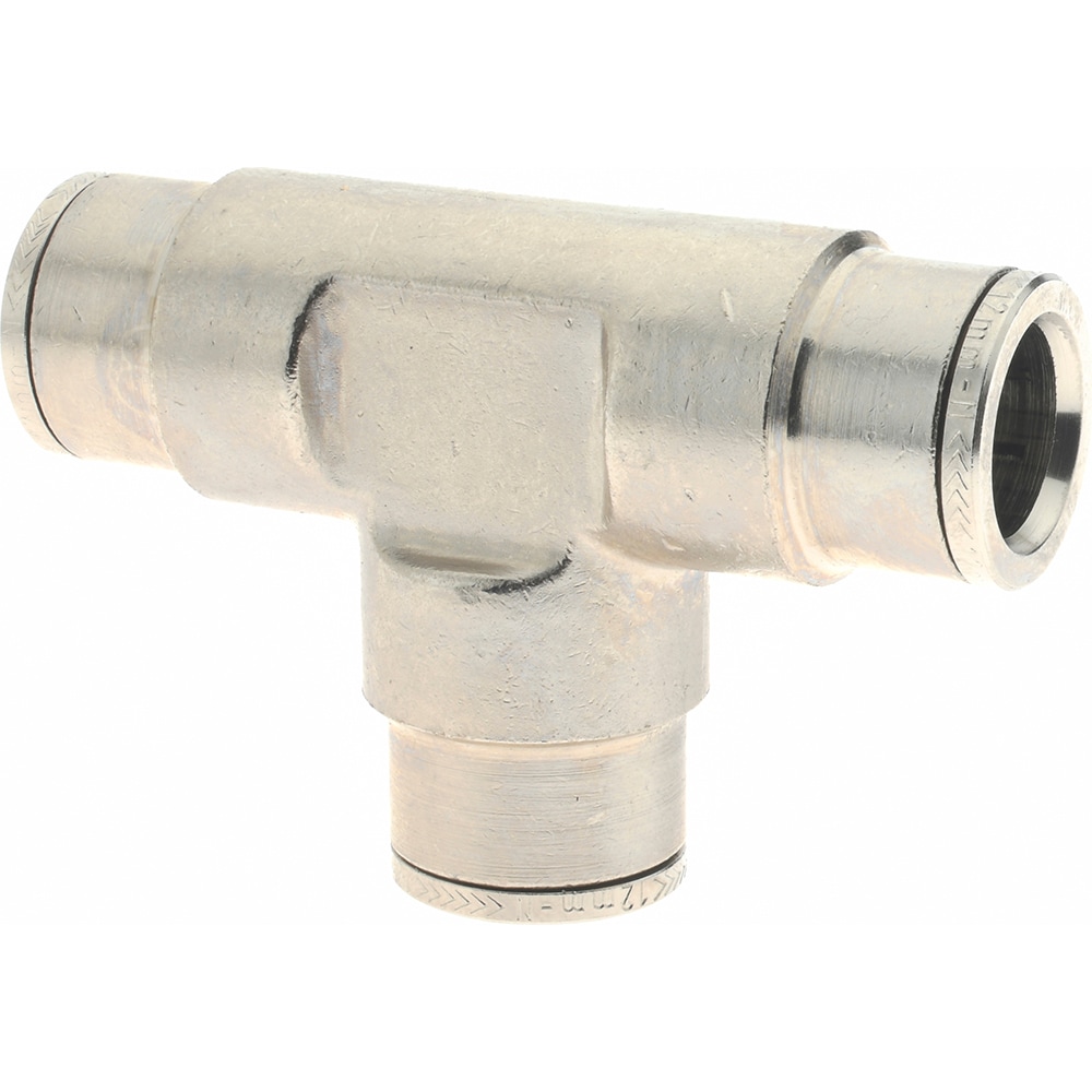 Norgren 100601200 Push-To-Connect Tube to Tube Tube Fitting: Tee Connector, Tee Image