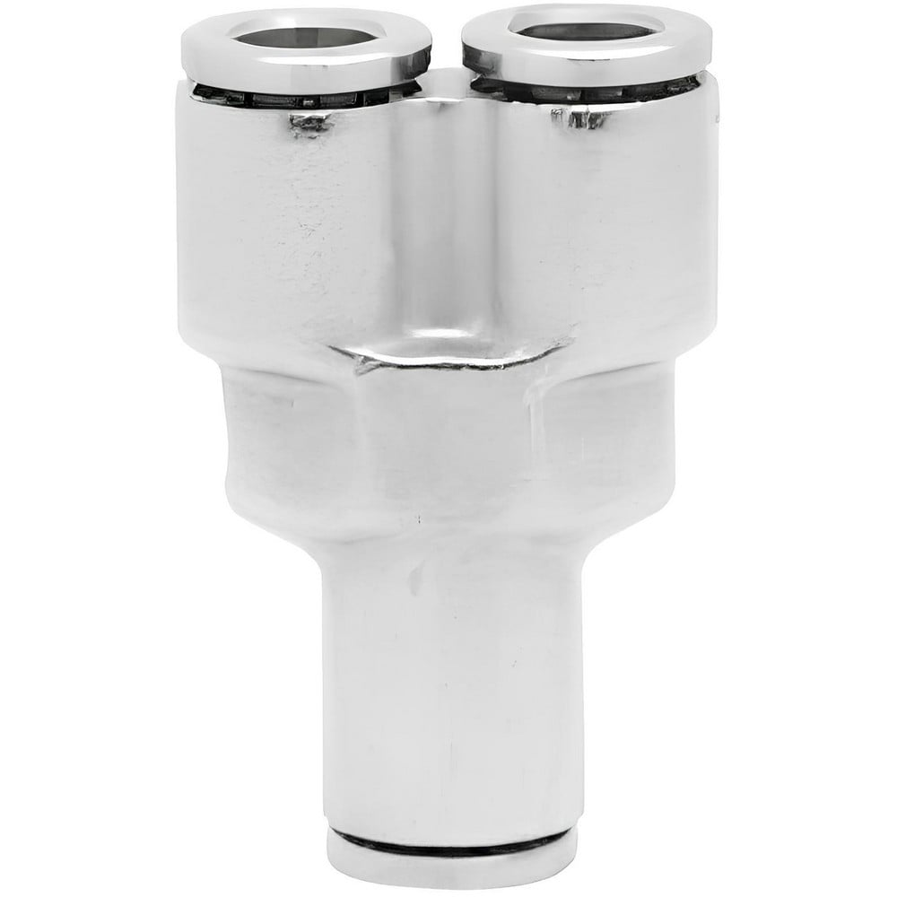 Push-To-Connect Tube to Tube Tube Fitting: Parallel Y-Connector