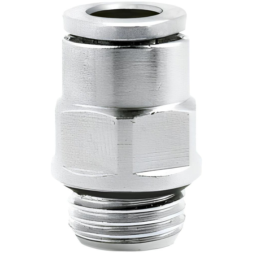 Push-To-Connect Tube to Male & Tube to Male BSPP Tube Fitting: 1/8" Thread