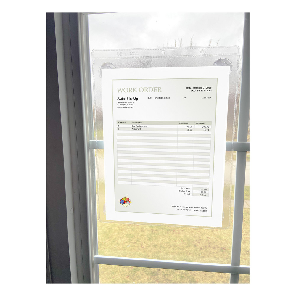 C-LINE® - Document Protectors: Document Type: Document Holder; Color ...