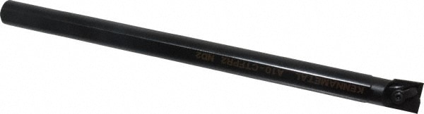 Indexable Boring Bar: A10CTFPR2, 19.56 mm Min Bore Dia, Right Hand Cut, 5/8" Shank Dia, Steel