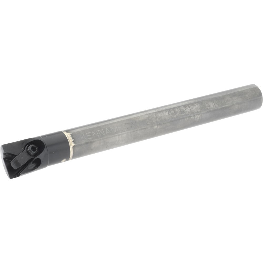 Indexable Boring Bar: E08KCTFPR2 KWH, 15.24 mm Min Bore Dia, Right Hand Cut, 1/2" Shank Dia, Solid Carbide