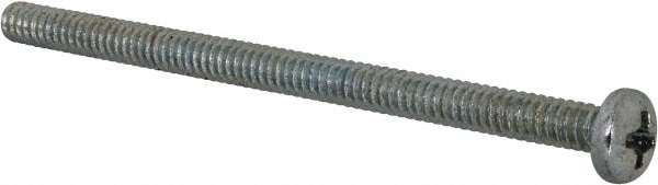 Value Collection PPMS0060250CZ Machine Screw: #6-32 x 2-1/2", Pan Head, Phillips Image