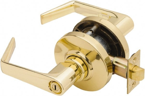 Schlage AL40SAT605 Privacy Lever Lockset for 1-3/8 to 1-7/8" Thick Doors 