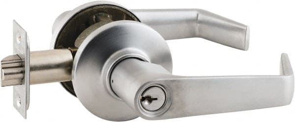 Schlage S51PD SAT 626 Entrance Lever Lockset for 1-3/8 to 2" Thick Doors 