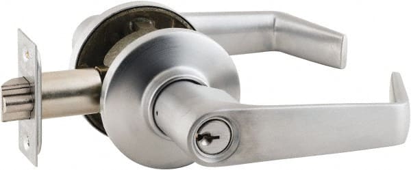 Schlage S80PD SAT 626 Storeroom Lever Lockset for 1-3/8 to 2" Thick Doors 